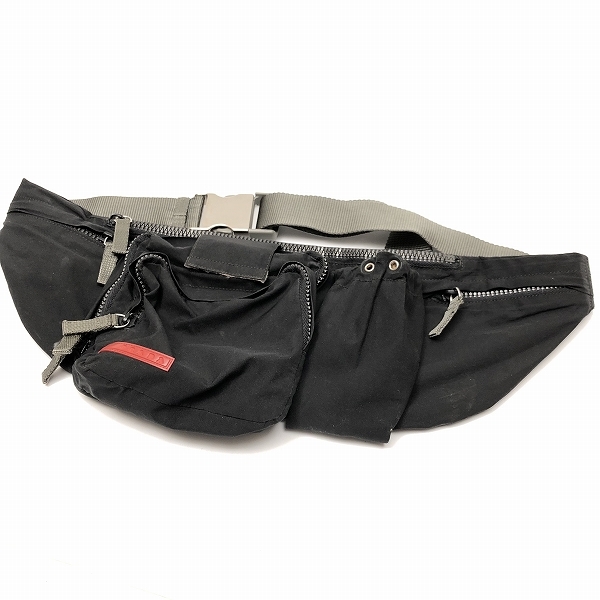 最新発見 prada sport プラダ☆ウエストポーチ 激安ブランド