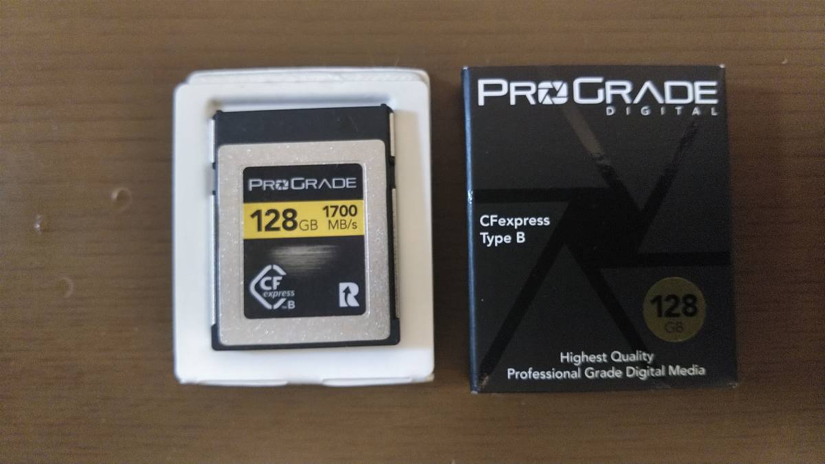 搬入設置サービス付 ProGrade Digital (プログレードデジタル) CFexpress Type B GOLD 1700R 正規輸入品  (128GB 通販