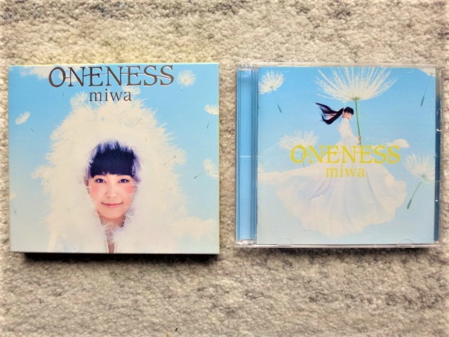 E【 miwa / ONENESS (初回生産限定盤 DVD付) 】スリーブケース入り　CDは４枚まで送料１９８円_画像1