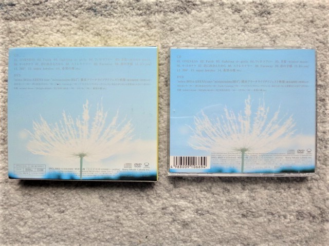 E【 miwa / ONENESS (初回生産限定盤 DVD付) 】スリーブケース入り　CDは４枚まで送料１９８円_画像2