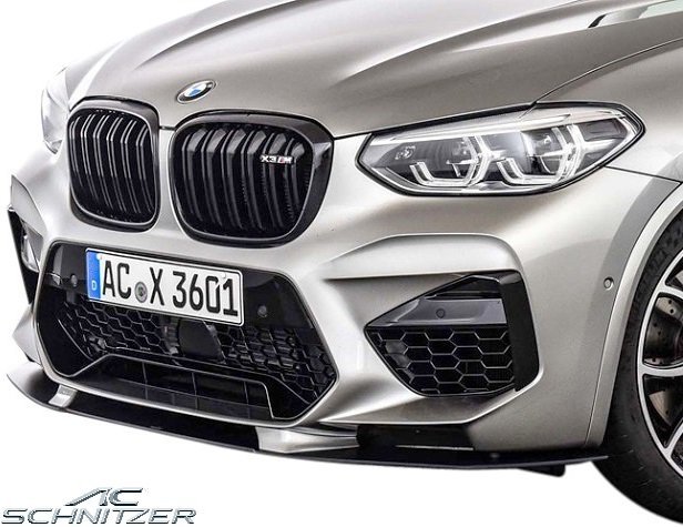 【M’s】 BMW F97 X3M / F98 X4M (2019y-) AC SCHNITZER フロントリップスポイラー (M-Sport用) ACシュニッツァー 5111297310 5111297320_画像1