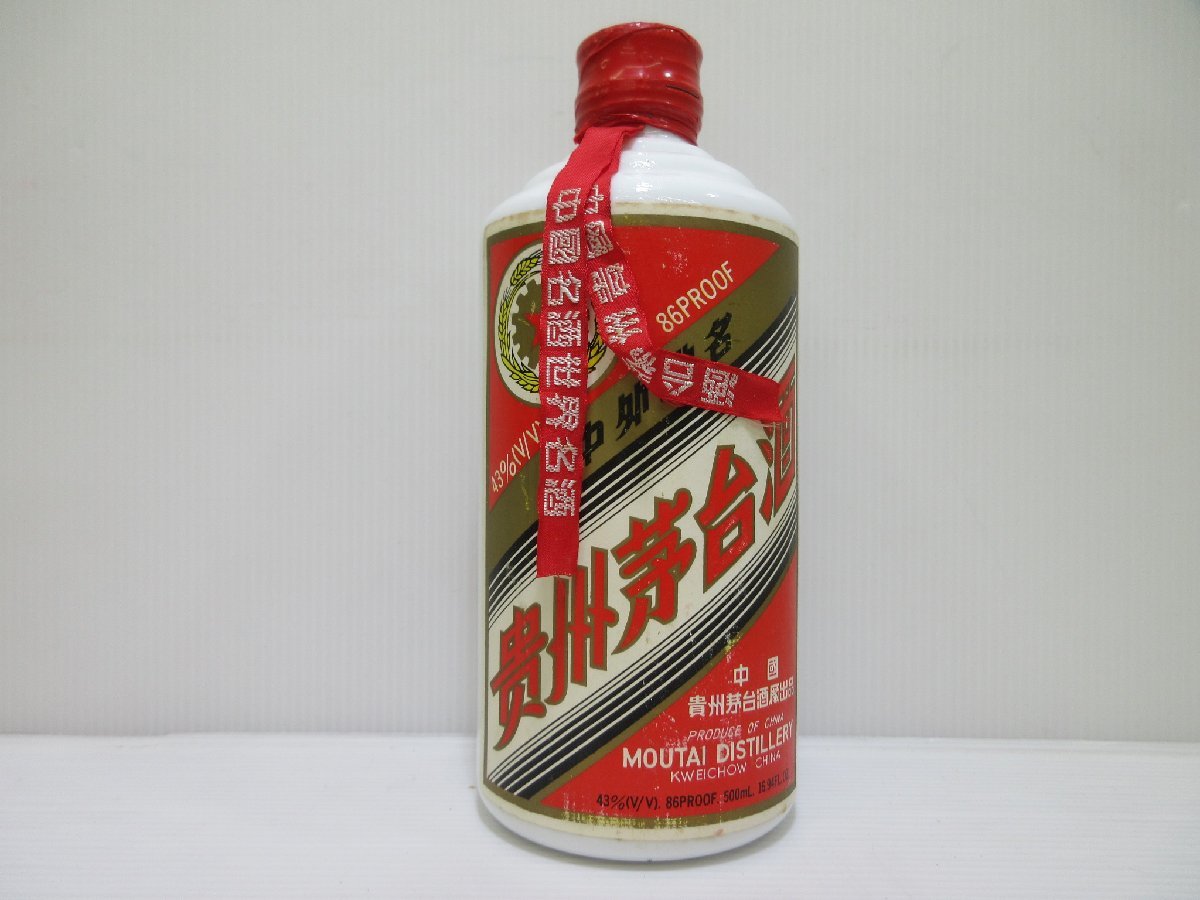 貴州茅台酒 マオタイ酒 五星麦 陶器 KWEICHOW MOUTAI 500ml(1005g) 43