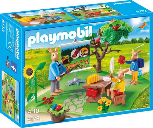 プレイモービル playmobil 6173　イースターバニーの学校 新品_画像1