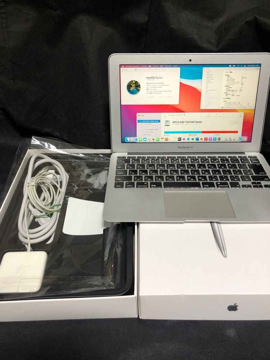 MacBook Air 11 Mid2013・オフィス2019・W11デュアル① タブレット
