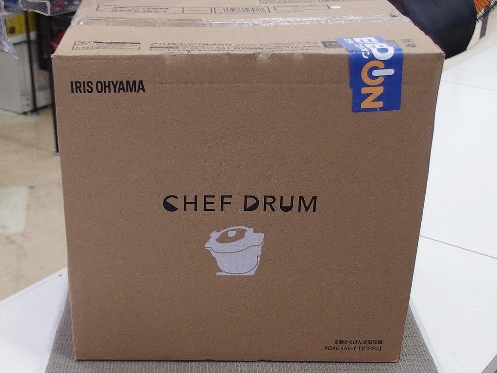 期間限定セール 【未使用】 アイリスオーヤマ IRIS OHYAMA CHEF DRUM