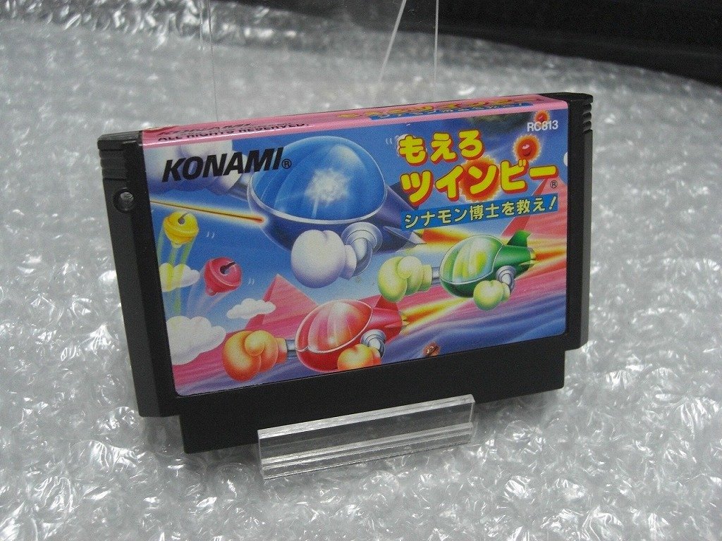 再入荷/予約販売! コナミ KONAMI FCソフト もえろツインビー シナモン