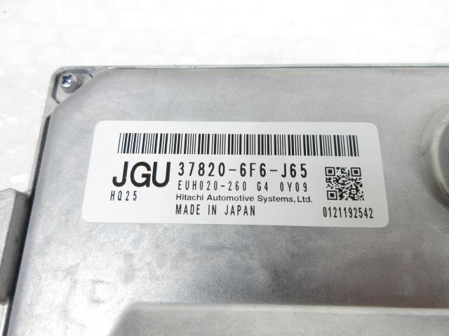 R3年 Ｎ－ＶＡＮ HBD-JJ1 (1) エンジンコンピューター 37820-6F6-J55 181826 4465_画像6