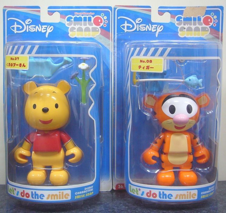  Disney smile snap Winnie The Pooh * Tiger 