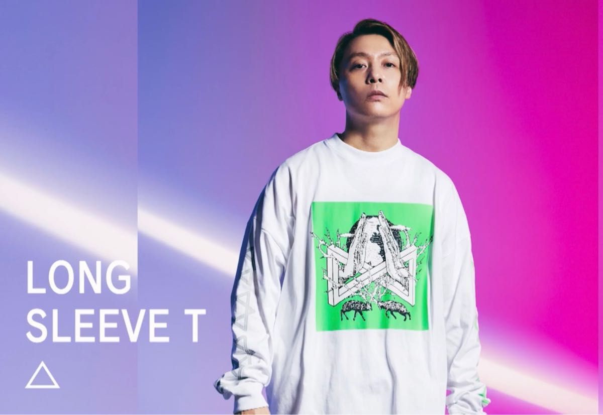 ENDLICHERI×zozo LONG SLEEVE T △ - Tシャツ