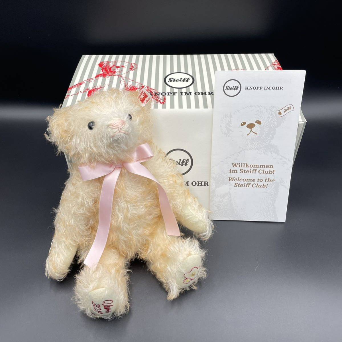 売れ筋新商品 Steiff steiff テディベア 1500体限定 ぬいぐるみ 梅 Ume