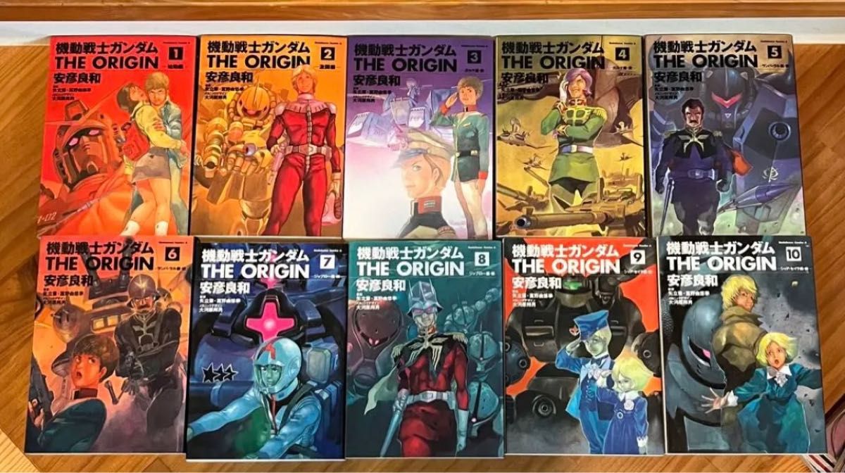 機動戦士ガンダム　THE ORIGIN 1〜21巻　初版あり公式ガイドブック1 安彦良和