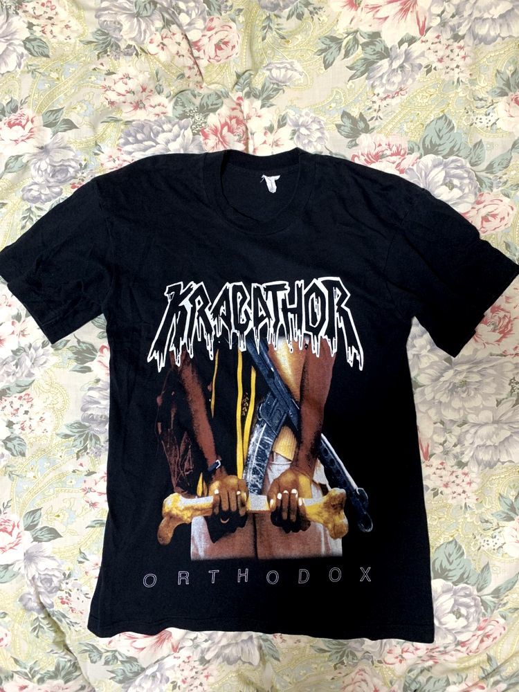 激レア 超貴重 当時物 KRABATHOR Orthodox ツアー Tシャツ バンドT