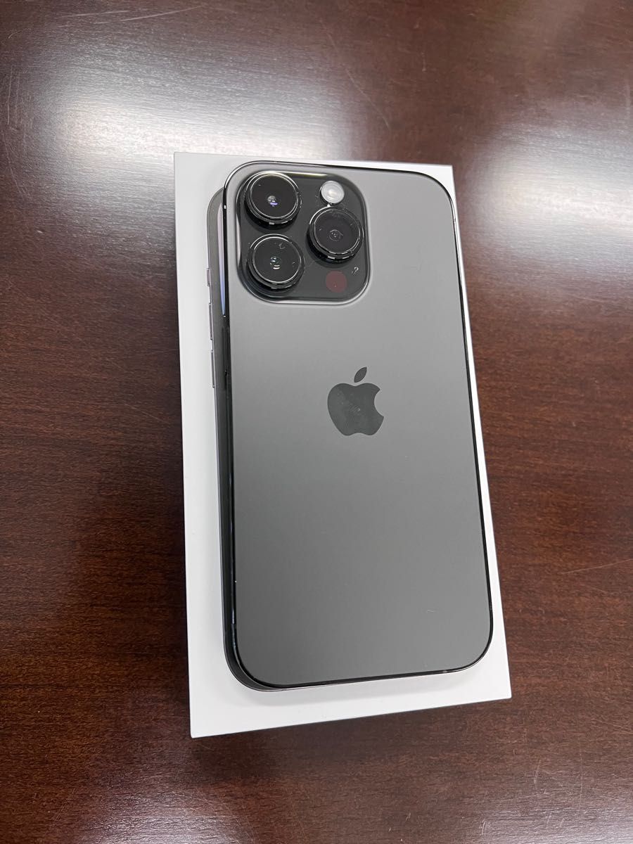 最先端 新品同様iPhone 128GB iPhone 14Pro ディープパープル スペース