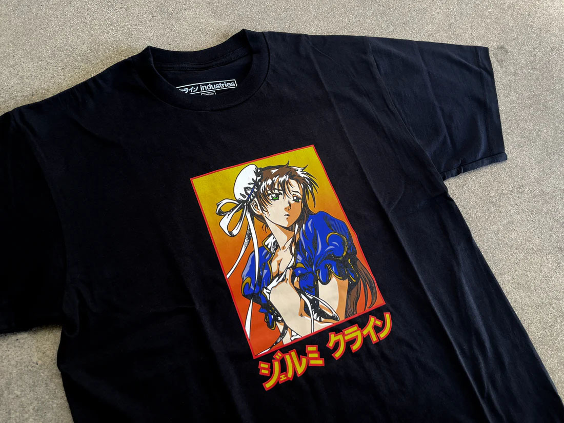 新品 XL chun li t-shirt 半袖Tシャツ黒 Hook-Ups 春麗チュンリー