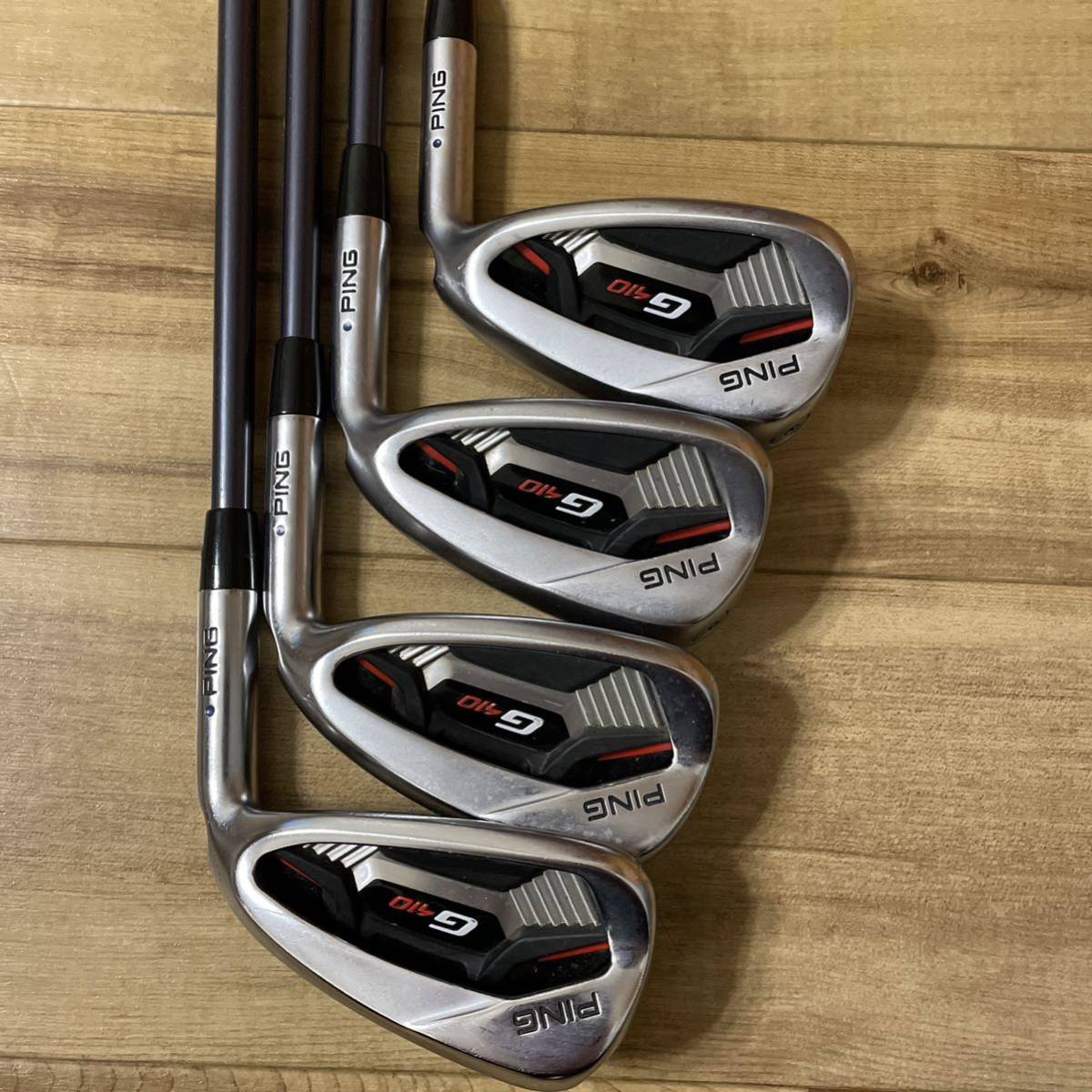PING ピン G410 アイアンセット 7,8,9,PW パワースペック ALTA J CB