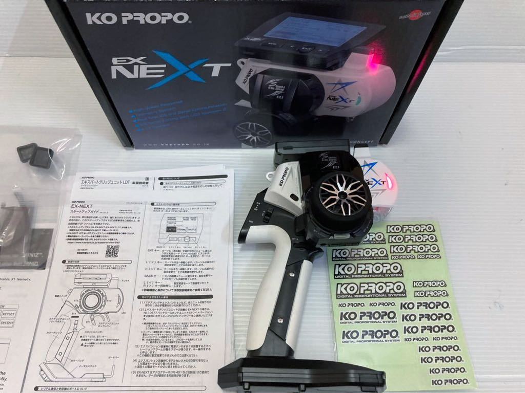 代引可】 新品KOプロポ EX-NEXT-LDT送信機のみ ホビーラジコン