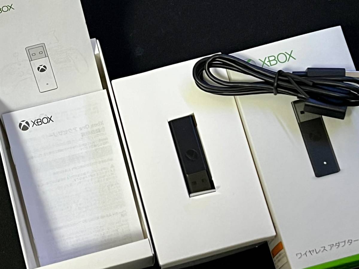 【国内正規品】Microsoft/マイクロソフト Xbox ワイヤレス アダプター for Windows 10 6HN-00008 ジャンク扱い_画像2