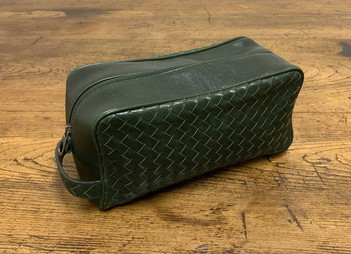 カラー 【美品】希少 BOTTEGA VENETA ボッテガヴェネタ セカンドバック