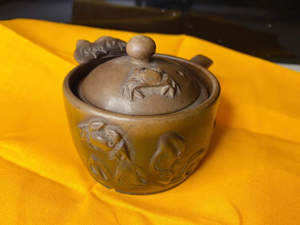 最高の 青木木米 南蛮 急須 南蛮 古陶 茶器 茶器 古陶 骨董品 時代品