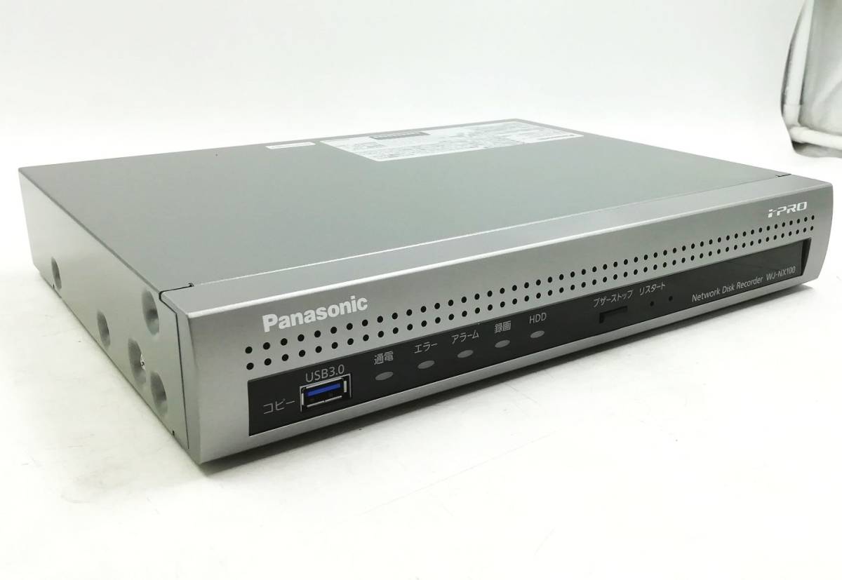 【動作テスト済み】Panasonic ネットワークディスクレコーダー WJ-NX100/1 1週間返品保証 即日発送 中古品【H23020230】