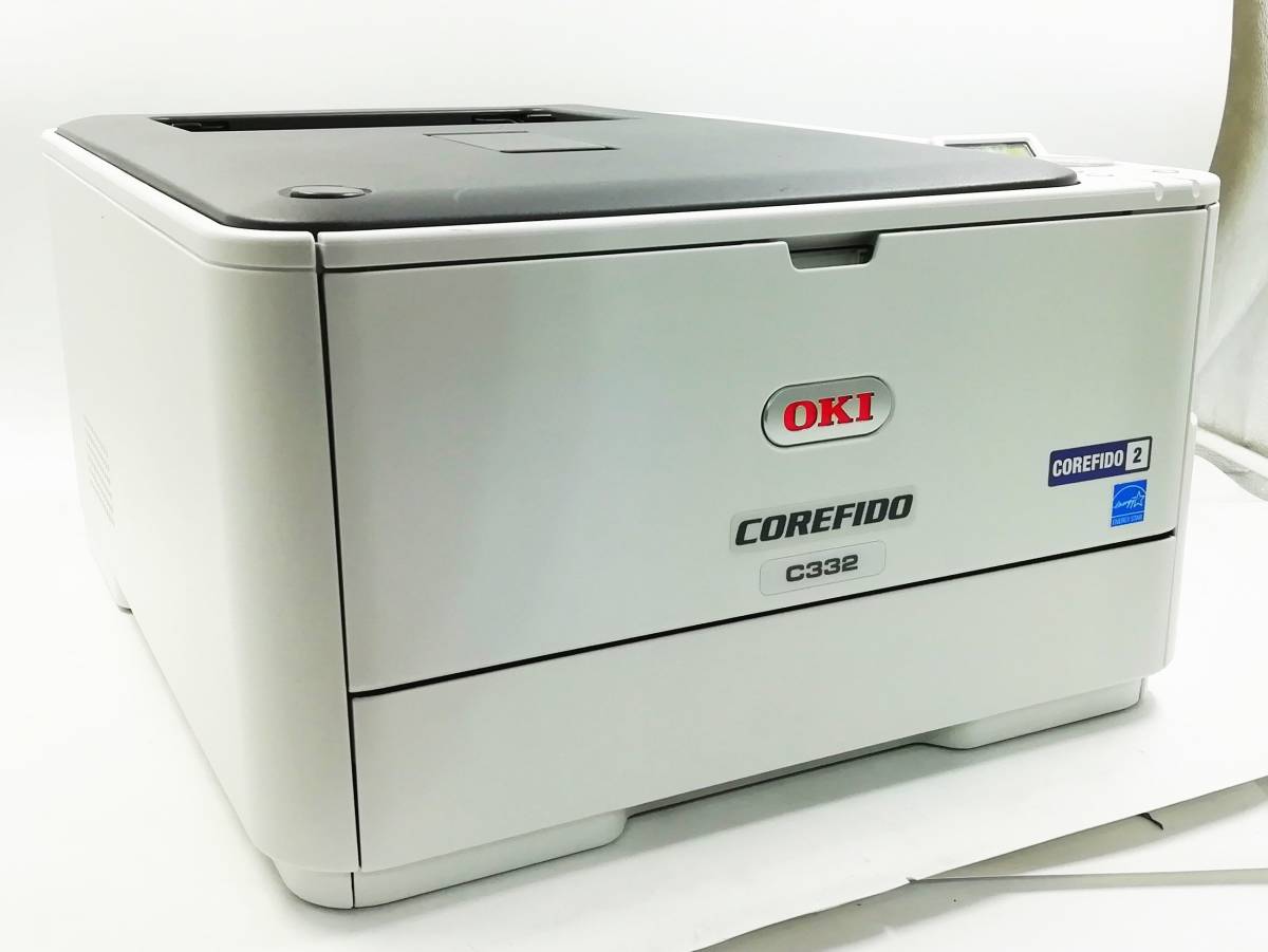 ☆沖/OKI☆A4 カラー レーザー プリンタ☆COREFIDO C332dnw☆印刷枚数