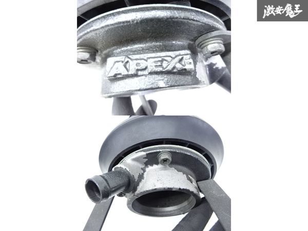 APEXi アペックス 汎用 エアクリーナー エアクリ フィルター 単体 全長 約24cm 直径 約16cm 内径 約69mm 即納 棚4-3_画像6