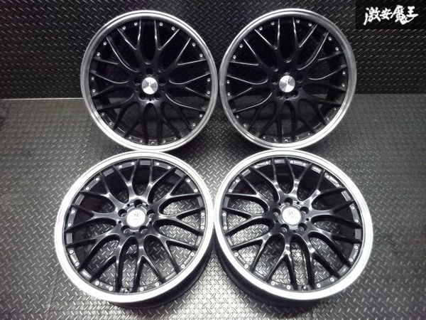 ロクサーニ マルチフォルケッタ 19インチ 7.5J +48 PCD 100 5H 黒メタ