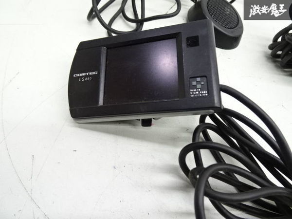 COMTEC コムテック GPSセパレートレーダー探知機 LS880 リモコン欠品 実働外し 訳有品 棚6-3-D_画像2