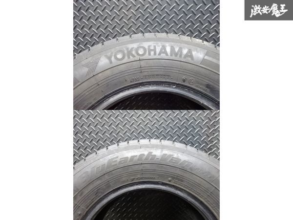 ●売り切り YOKOHAMA ヨコハマ BluEarth Van ブルーアース バン RY55 195/80R15 2022年 タイヤ 1本 ハイエース キャラバン 訳有品 棚P-2_画像9