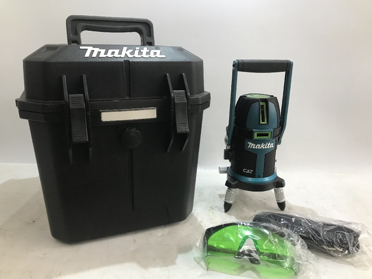 【中古品】makita(マキタ) 10.8v充電式屋内・屋外兼用墨出し器(本体/ケースのみ) SK312GDZN/ITYBHX07KWXK_画像1