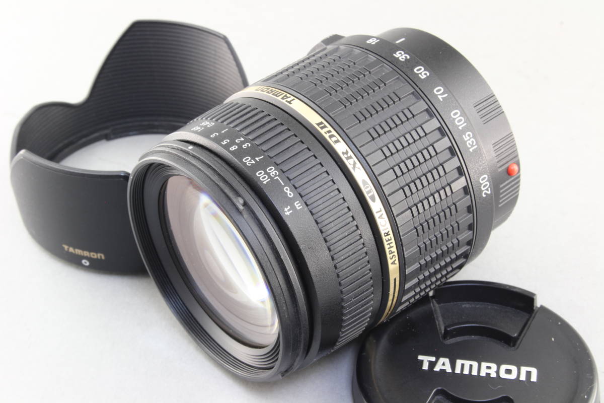 A (美品) TAMRON タムロン Di II AF 18-200mm F3.5-6.3 MACRO 一眼レフ用SONYαマウント 売り切り_画像1