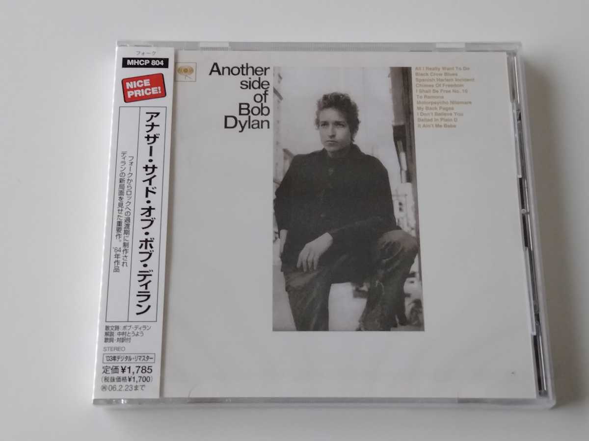 【未開封美品】Bob Dylan / Another Side Of Bob Dylan CD SONY MHCP804 64年4th作品,03年リマスター05年盤,ボブ・ディラン,_画像1