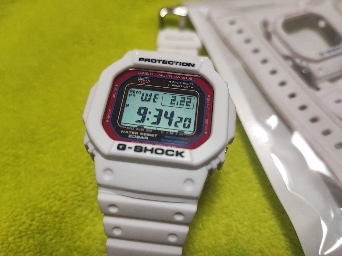 CASIO G-SHOCK カシオ gw-m5610TR-7JF ベゼル ベルト交換品 中古 CASIO G-SHOCK カシオ gw-m5610TR-7JF ベゼル ベルト交換品 中古