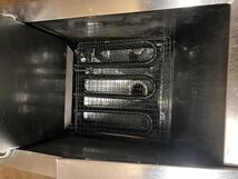 1-204 マルゼン 電気フライヤー MEF-13FC 幅35cm 3相200V 2013年製
