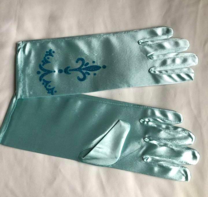  hole snow L sa gloves girl Princess child .. sama satin material ... feeling . smooth! feeling of luxury. exist color . beautiful . chapter . impression .