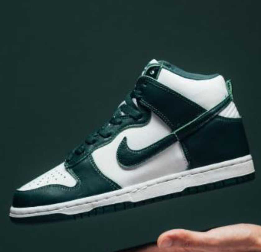 新品】NIKE DUNK HIGH 白 × 緑 28cm www.pothashang.in