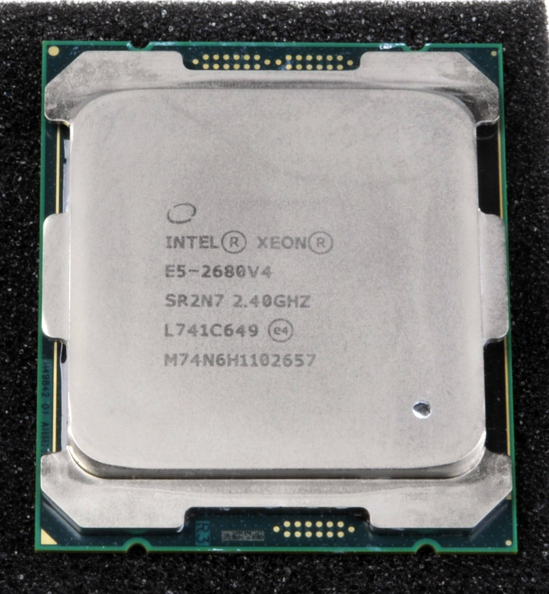 買得 Intel xeon E5-2680v4(14Core28Thread) 作動確認品 安心の国内