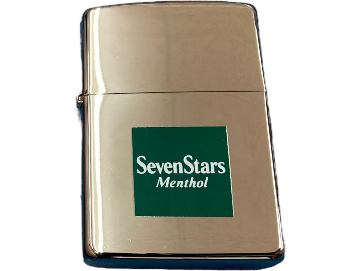 zippo (ジッポー) 2002年製SEVEN STARS Menthol セブンスターJT 喫煙