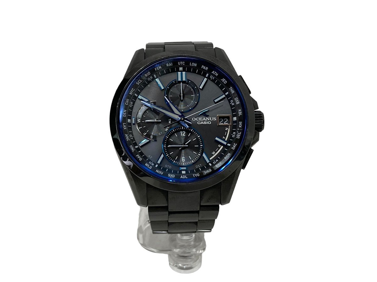 驚きの値段】 (カシオ) CASIO OCEANUS メンズ/027 付属付 腕時計 日本