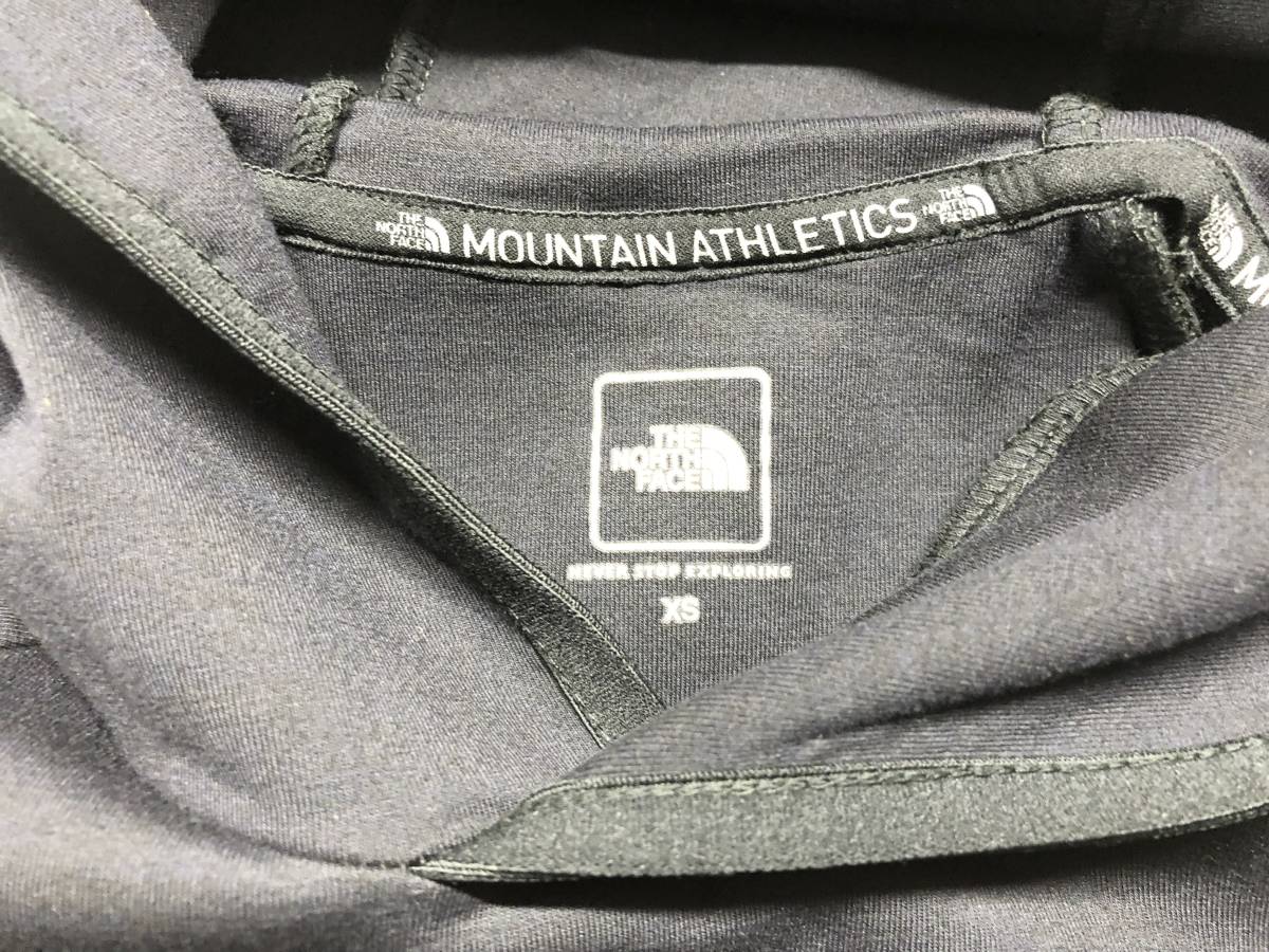 ○★訳有り 新品未使用　THE NORTH FACE（ザ・ノース・フェイス）　テックエアースウェットフーディ　XS　ブラック★○_画像4