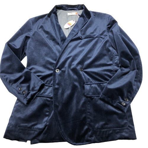 訳有○★新品 未使用 melple メイプル メンズ L ジャケット Fairfax W jacket ダブルブレスト