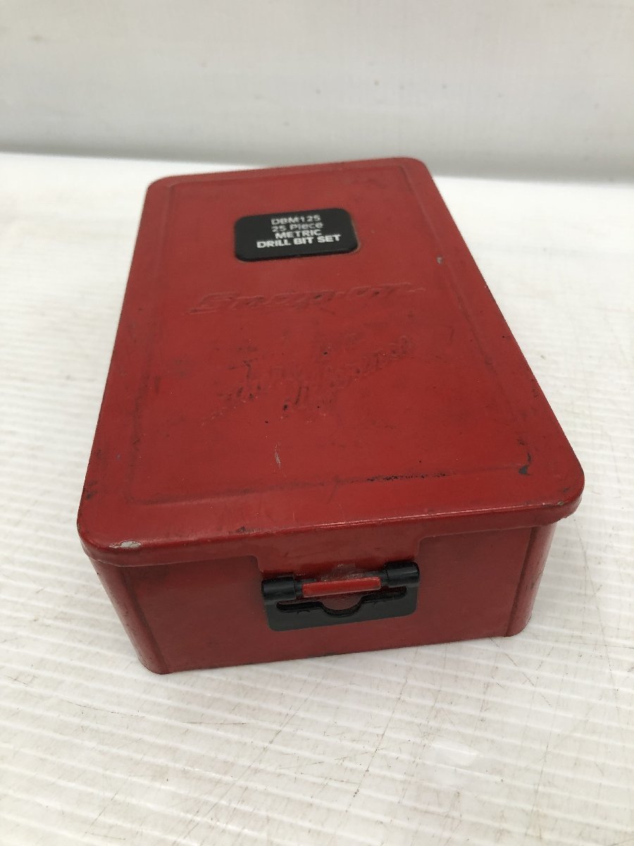 【中古品】Snap-on ハイスピードドリル ミリサイズ 25本セット ジョバービット DBM125　〇〇　ITD35DRA2UXC_画像8