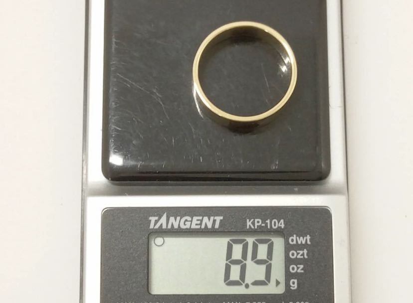 K18 20号 平打リング 指輪 8.9g 18金 | normanhubbard.com