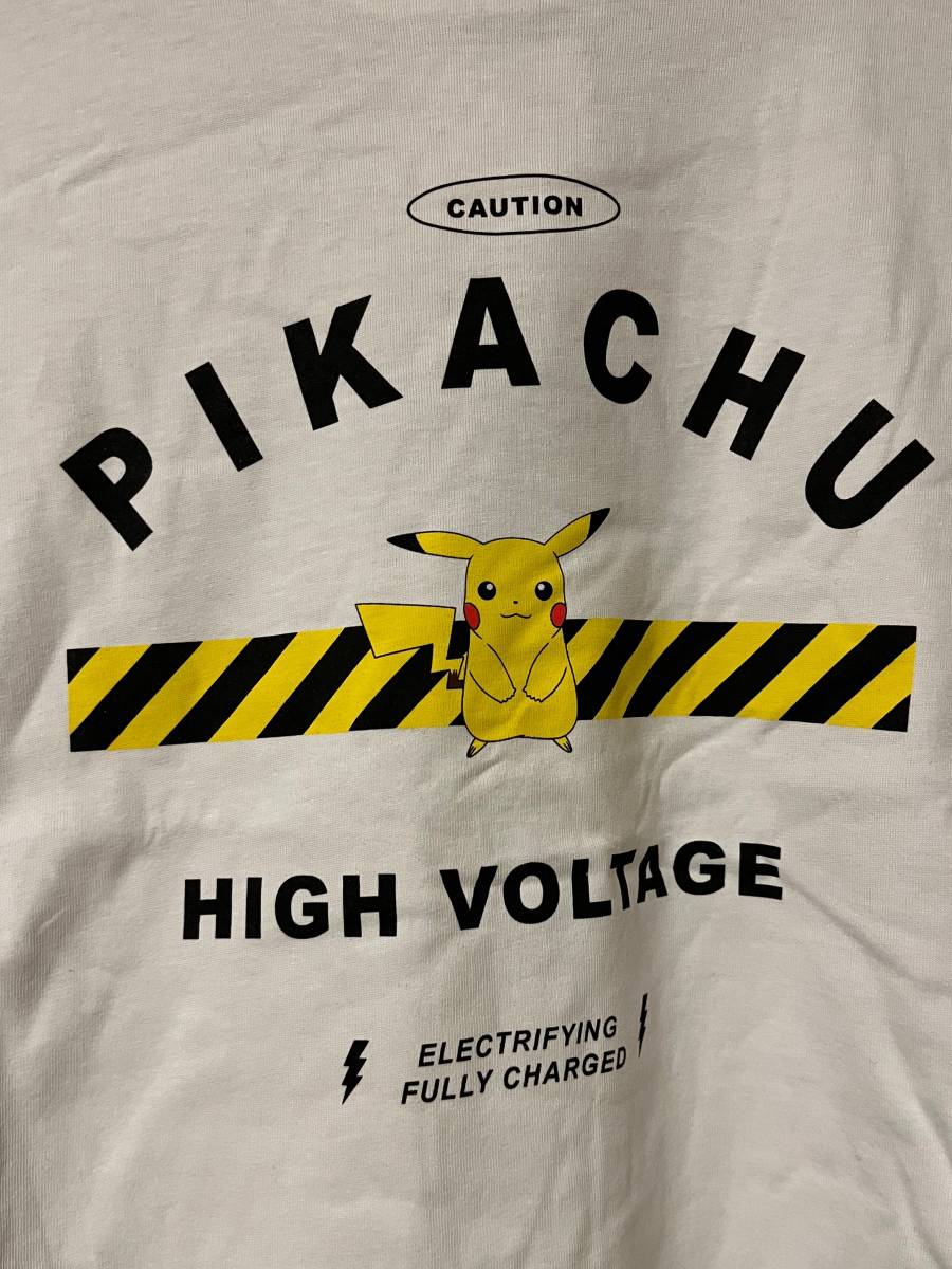 ピカチュウ Tシャツ 半袖 レディースMサイズ 未使用 美品 ポケモン ポケットモンスター H&M エイチアンドエム 可愛い おしゃれ_画像5