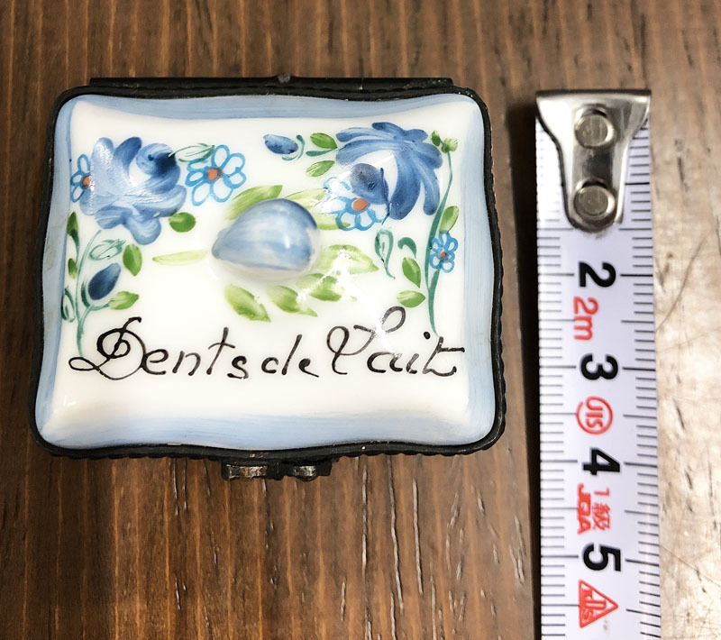 ◆◇LIMOGES 小物入れ 小箱 磁器 ピルケース リモージュ France フランス アンティーク◇◆_画像6