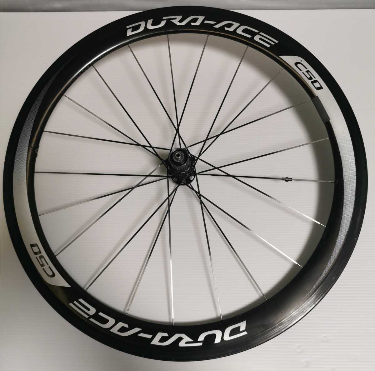 DURA-ACE SHIMANO WH 9000 c50 TU リア デュラエース ディープホイール チューブラー_画像2