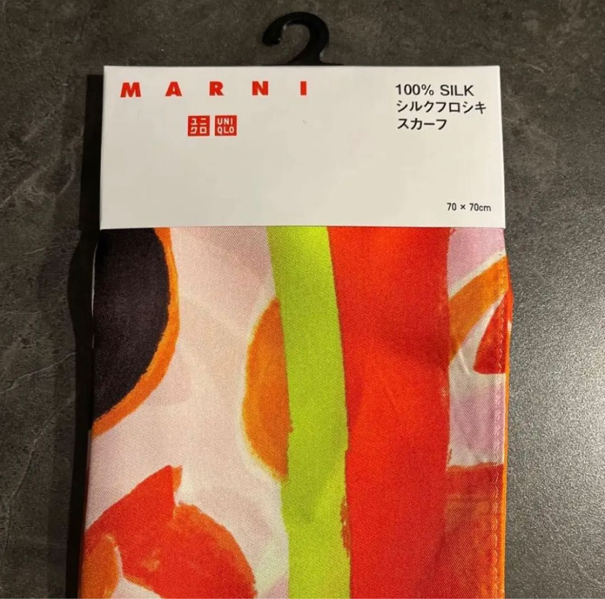 MARNI UNIQLO シルクフロシキスカーフ 6枚セット 新品未使用 MARNI UNIQLO シルクフロシキスカーフ 6枚セット 新品未使用