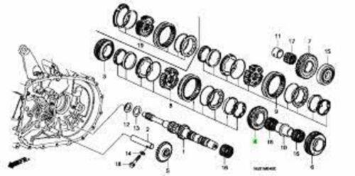 HONDA 純正 INTEGRA TYPE-R DC5 メインシャフト 4TH Gear Comp H-456_画像3