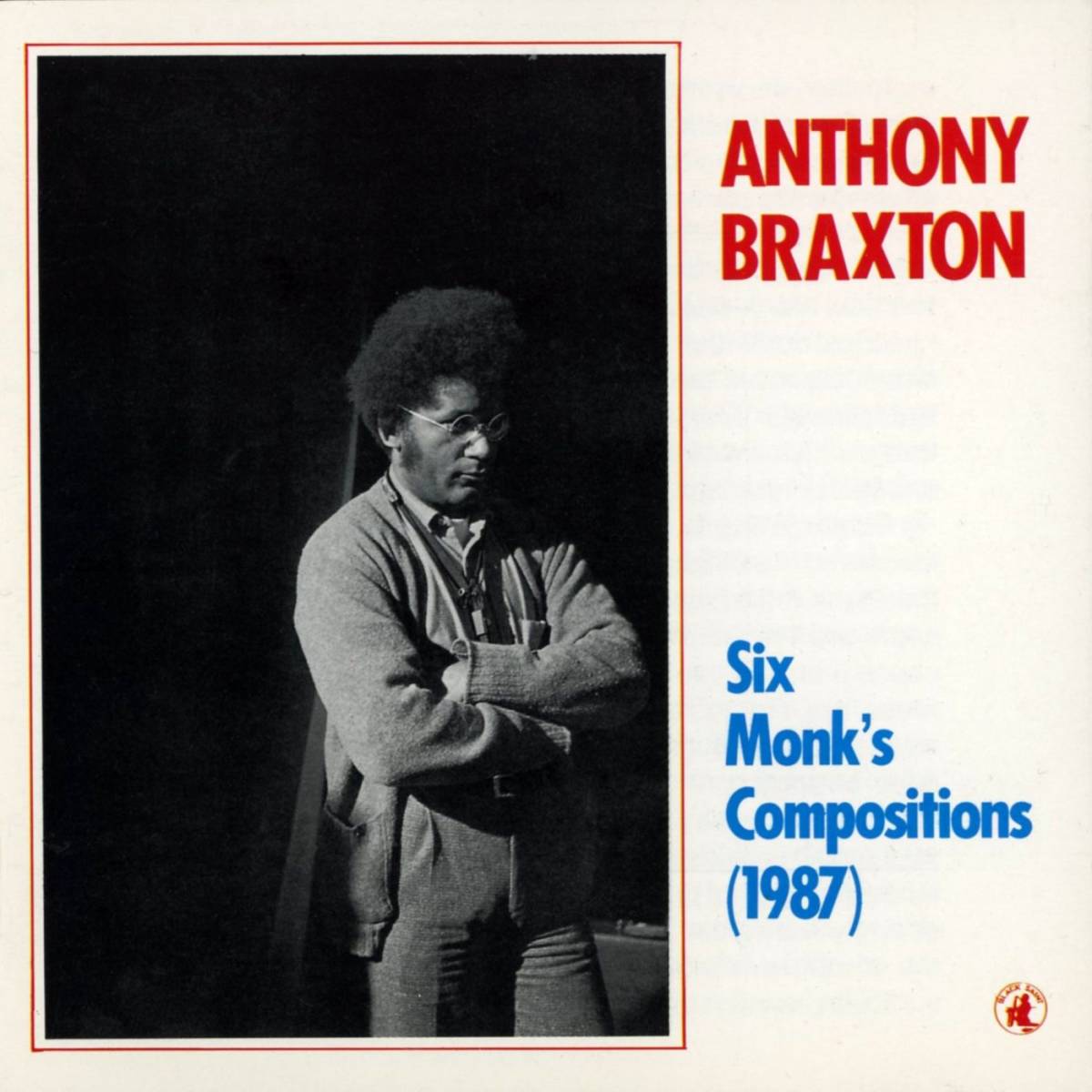 Anthony Braxton - Six Monk Compositions (1987) ; Mal Waldron, Buell Neidlinger, Bill Osborne, Thelonious Monk_画像1