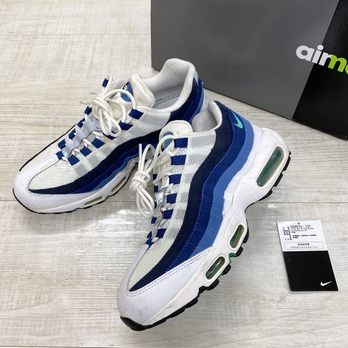 ヤフオク! - 2015 名作 NIKE AIR MAX 95 OG ナイ...